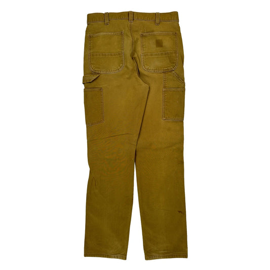 Carhartt Carpenter Trousers - 32W 35L Brown Cotton