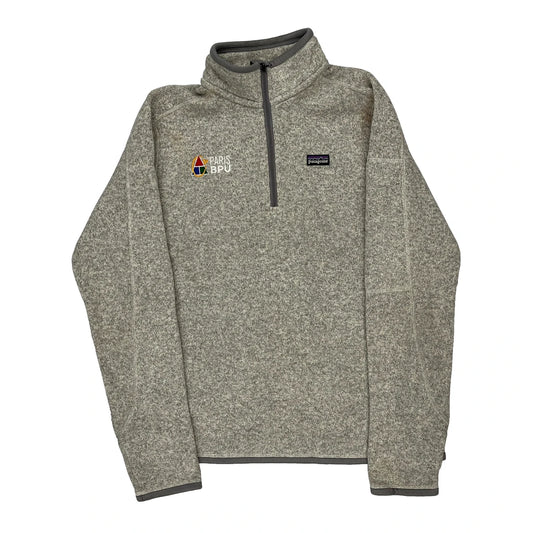 Paris Bpu Patagonia Fleece - Medium Grey Polyester