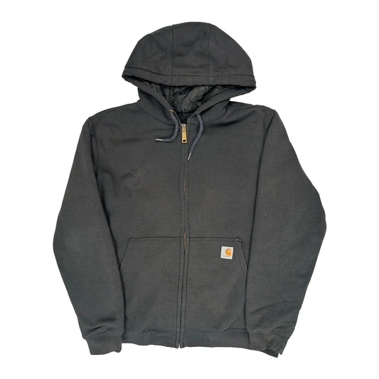 Carhartt Hoodie - Large Black Cotton Blend