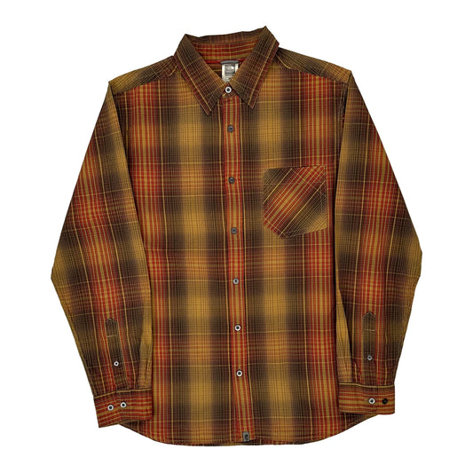 The North Face Checked Flannel Shirt - Medium Multicoloured Cotton