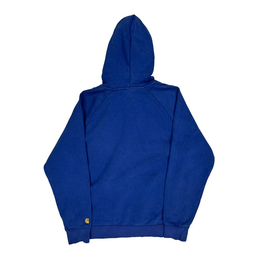 Carhartt Hoodie - Medium Blue Cotton Blend