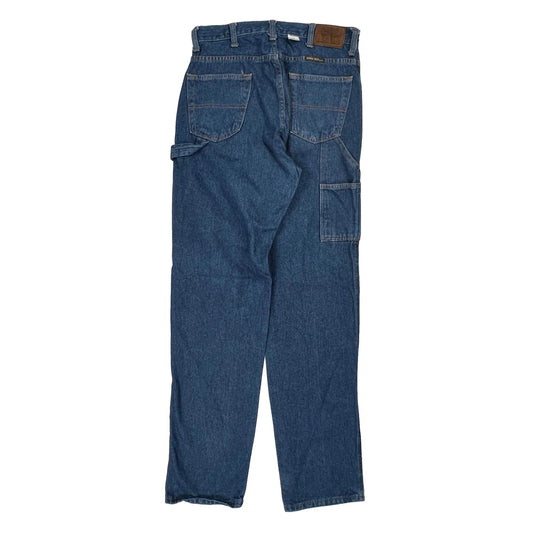 Reed Carpenter Jeans - 30W 36L Blue Cotton