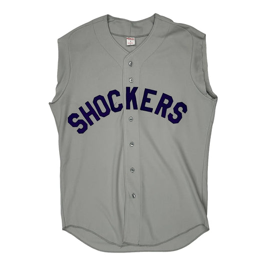 Vintage Shockers Team Wilson Mlb Jersey - Large Grey Polyester