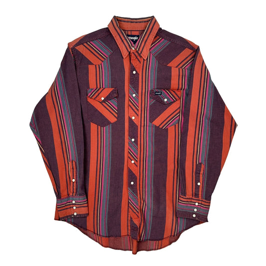 Wrangler Striped Shirt - XL Multicoloured Cotton