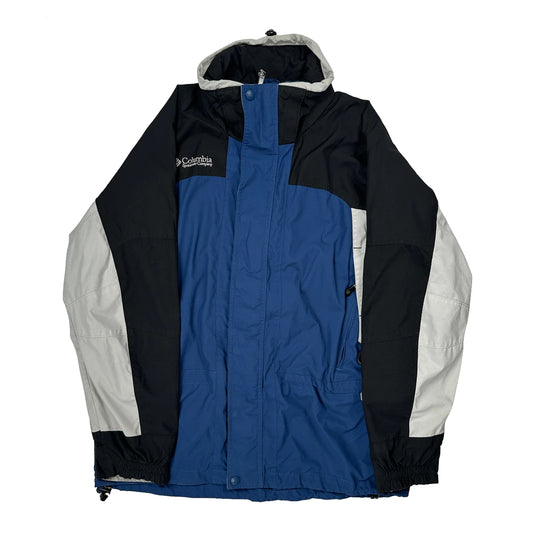 Fire Ridge Columbia Ski Jacket - Large Black Polyester