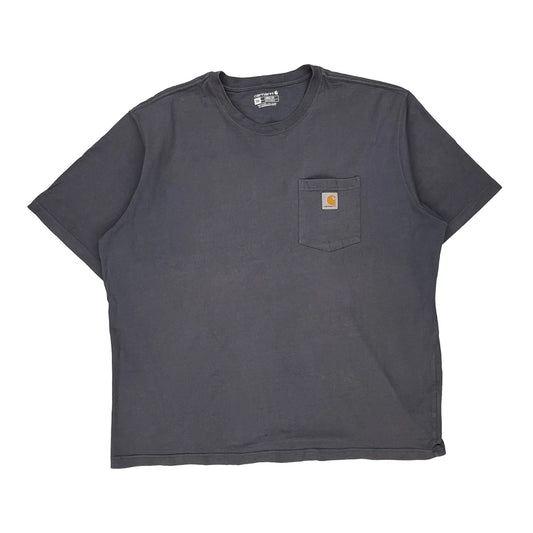 Carhartt T-Shirt - 2XL Grey Cotton