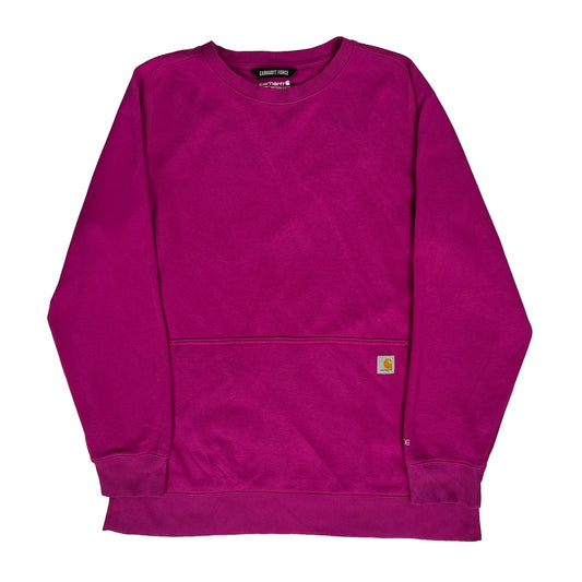 Carhartt Sweatshirt - XL Purple Cotton