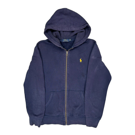 Polo By Ralph Lauren Hoodie - Medium Navy Cotton