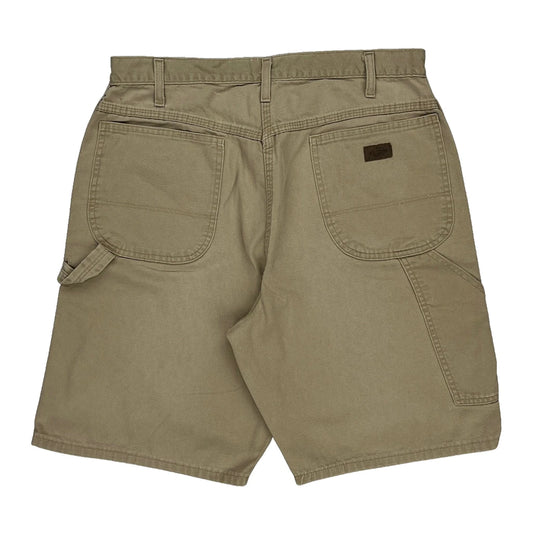 Dickies Carpenter Shorts - 32W 10L Beige Cotton