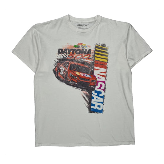 Daytona 500 Nascar T-Shirt - Large Multicoloured Cotton