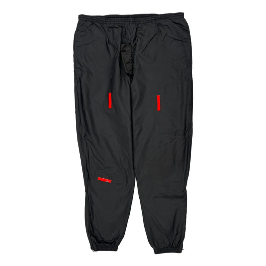 Nike Tracksuit - XL Black Nylon