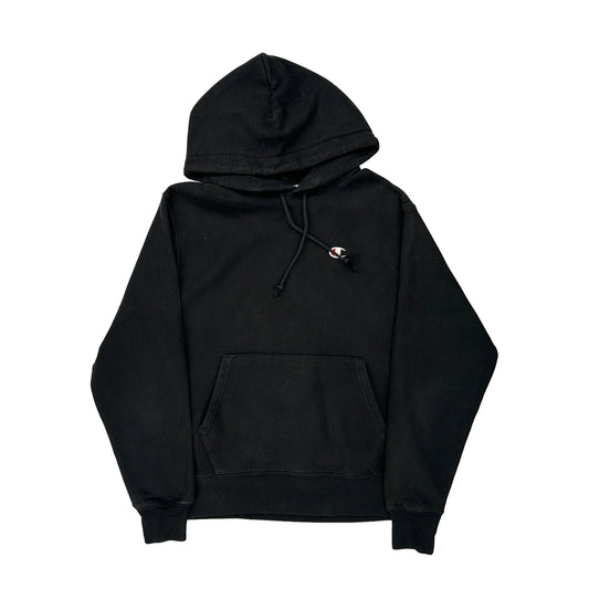 Reverse Weave Champion Hoodie - Medium Black Cotton Blend