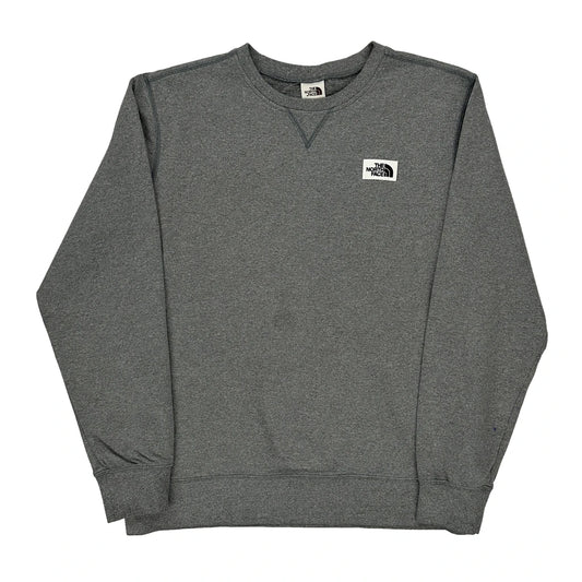 The North Face Sweatshirt - Medium Grey Cotton Blend