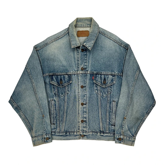 Levis Denim Jacket - Large Light Wash Denim
