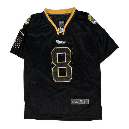 Rams Nike Nfl Jersey - Large Black Polyester