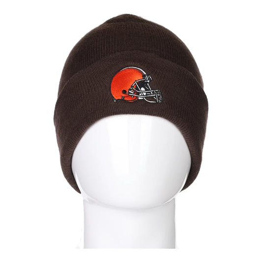 Vintage brown Cleveland Browns Nfl Beanie - mens no size