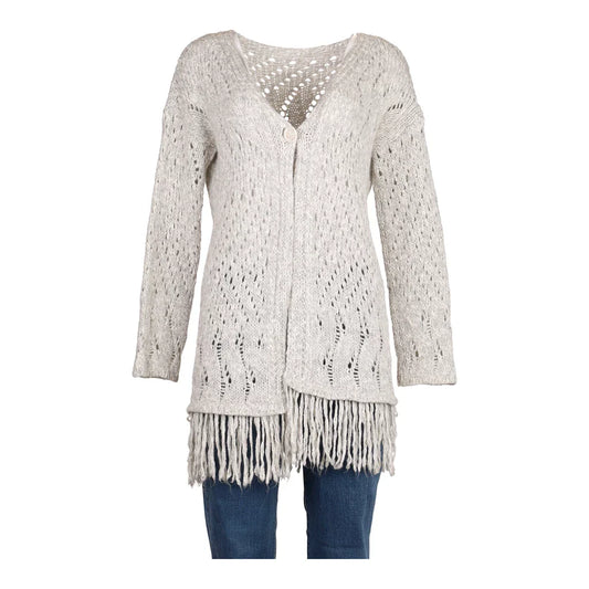 Vintage grey Unbranded Cardigan - womens medium