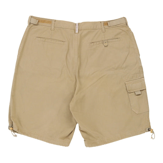 Vintage beige Cotton Belt Cargo Shorts - mens 36" waist