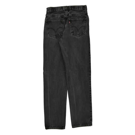 550 Levis Jeans - 32W 35L Black Cotton