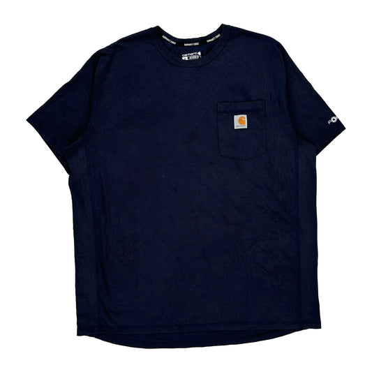 Force Carhartt T-Shirt - XL Navy Cotton Blend