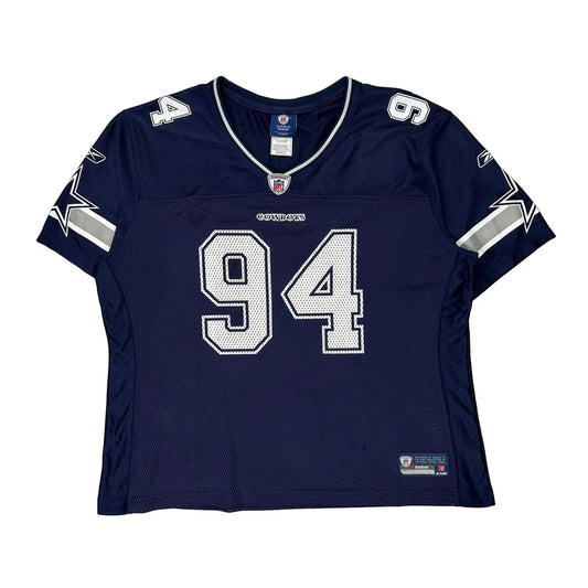 Dallas Cowboys Reebok Nfl Jersey - 2XL Navy Nylon