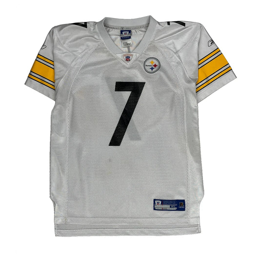 Vintage Age 18-20 Reebok Pittsburgh Steelers Jersey - XL White Polyester