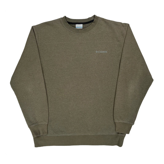 Columbia Sweatshirt - XL Khaki Cotton
