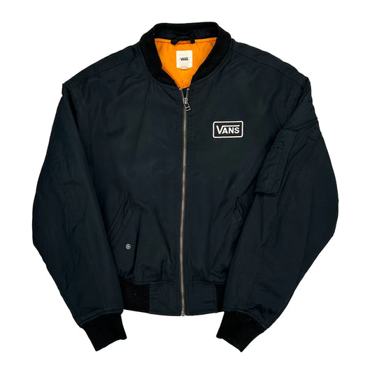 Vans Bomber Jacket - XS Black Polyester