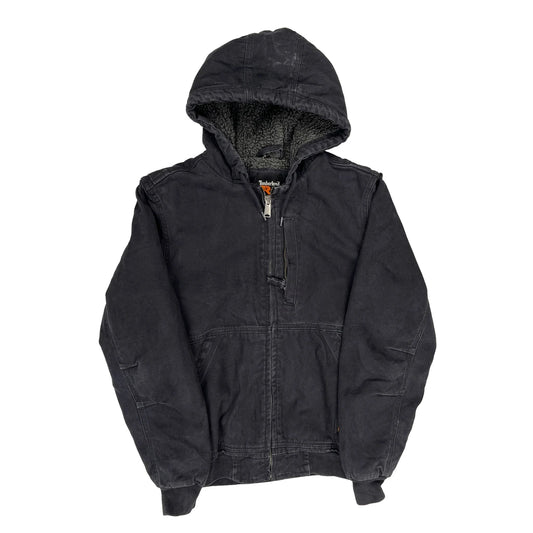 Timberland Jacket - Small Black Cotton