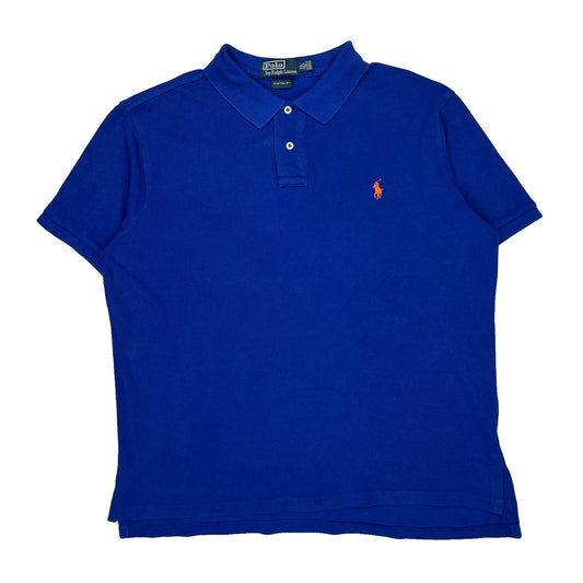 Polo By Ralph Lauren Polo Shirt - XL Blue Cotton
