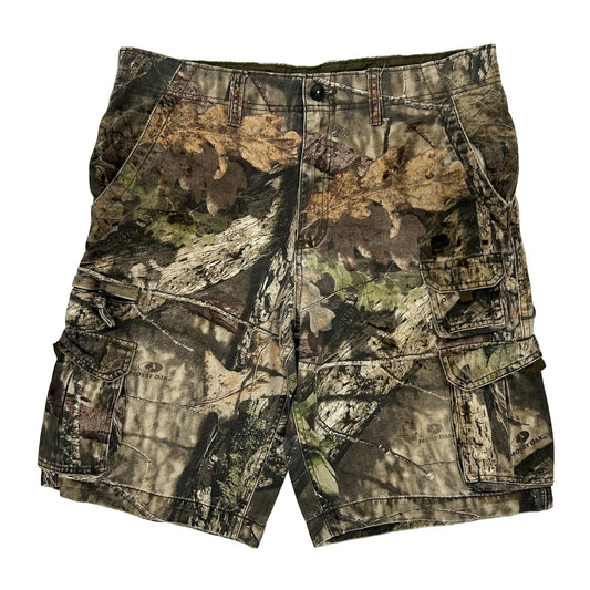Faded Glory Camo Cargo Shorts - 34″ Waist Camo Cotton