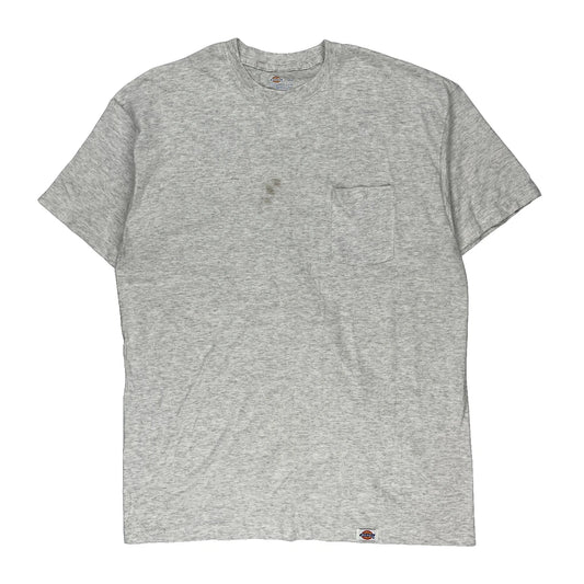 Dickies T-Shirt - 2XL Grey Cotton