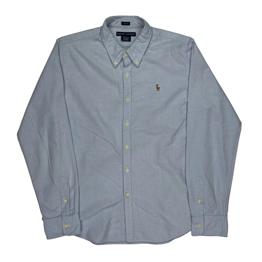 Ralph Lauren Slim Fit Shirt - No Size Blue Cotton
