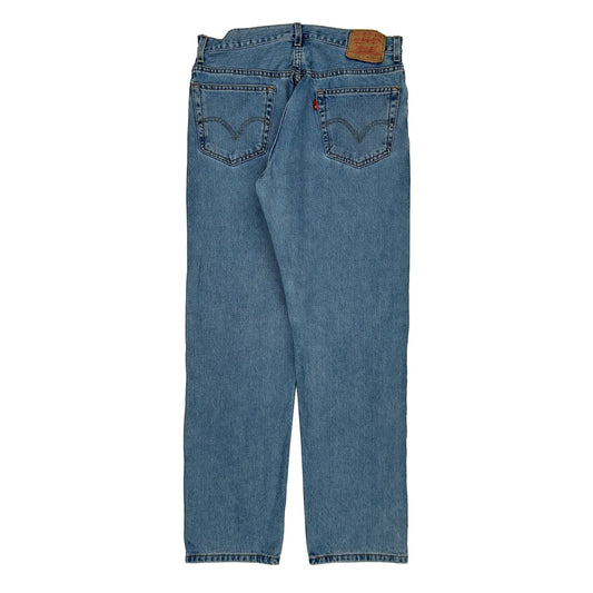 505 Levis Jeans - 33W 32L Blue Cotton