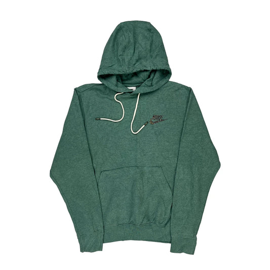 Nike Hoodie - Small Green Cotton