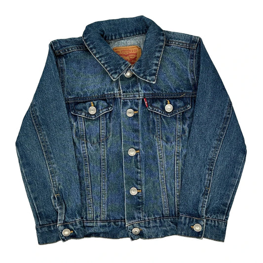 Age 5-6 Levis Denim Jacket - Small Blue Cotton