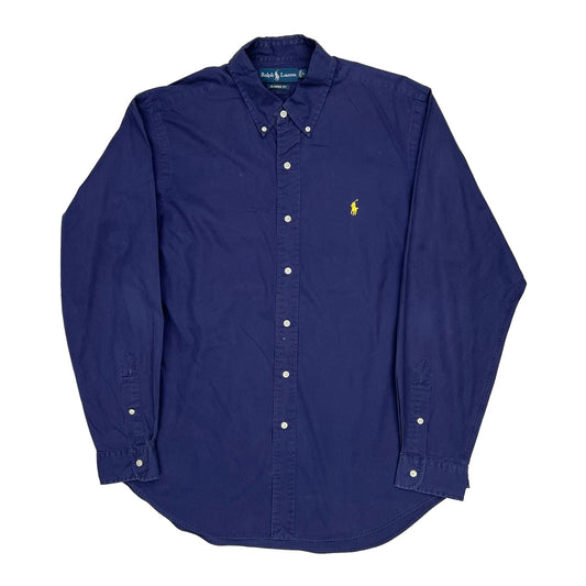 Ralph Lauren Shirt - Large Navy Cotton