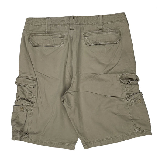 Lee Cargo Shorts - 38W 10L Khaki Cotton