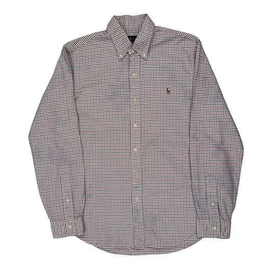 Ralph Lauren Checked Shirt - Medium Multicoloured Cotton