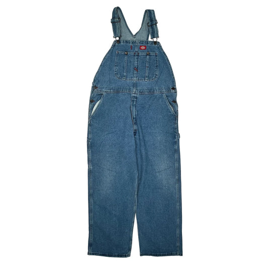 Dickies Dungarees - 40″ Waist Blue Denim