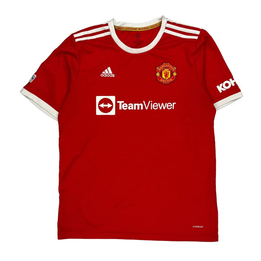 Manchester United 2021/22 Home Adidas Football Football Shirt - 4XL Red Polyester