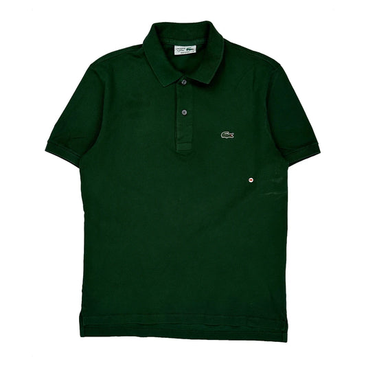 Vintage Lacoste Polo Shirt - Medium Green Cotton