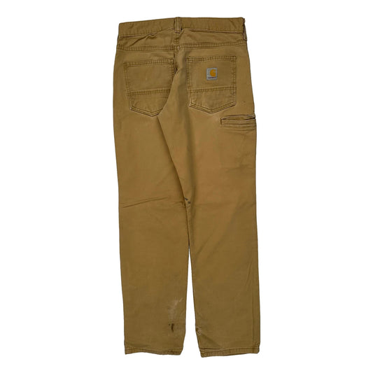 Carhartt Carpenter Trousers - 28W 30L Brown Cotton