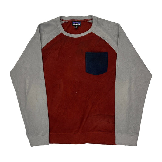 Patagonia Fleece - Large Red Polyester