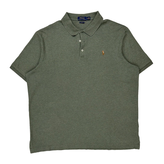 Polo By Ralph Lauren Polo Shirt - XL Grey Cotton