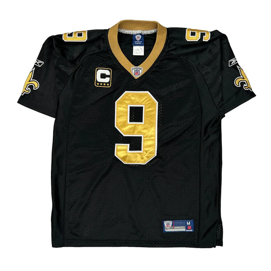 Age 12-14 New Orleans Saints Reebok Nfl Jersey - Large Gold Polyester