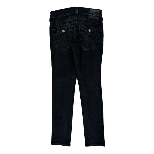 Vintage True Religion Slim Fit Jeans - 32W 33L Black Cotton