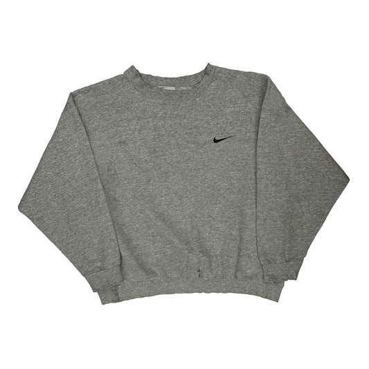 Made In USA Nike Sweatshirt - Large Grey Cotton