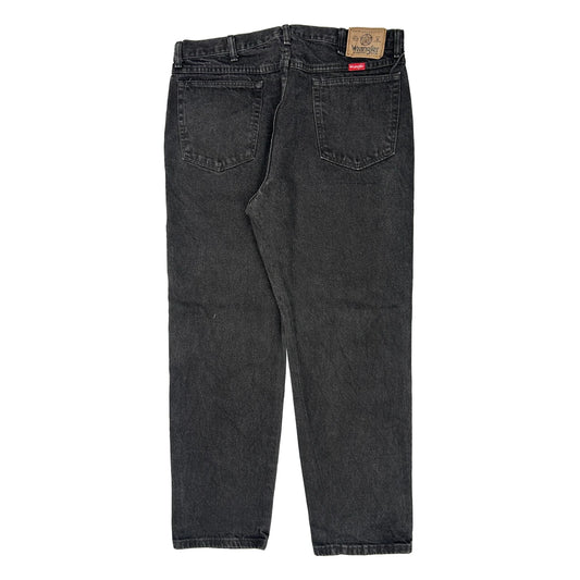 Wrangler Jeans - 36W 30L Black Cotton