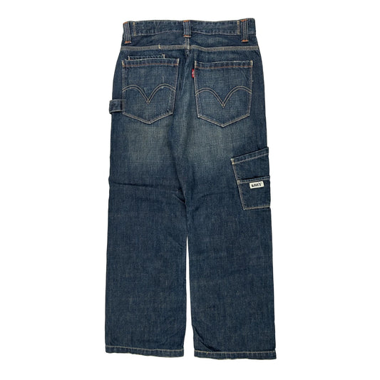 Levis Carpenter Jeans - 30W 27L Blue Cotton